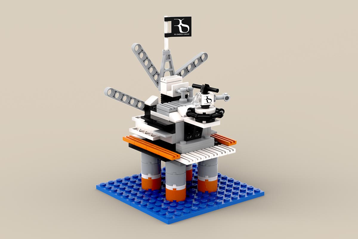 RS Energy Group Oil Rig Building Kit