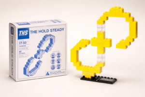 The Hold Steady Stay Positive Logo Building Kit
